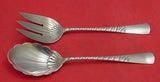 Colonial by Gorham Sterling Silver Salad Serving Set 10 1/2"
