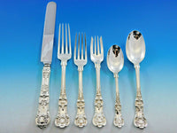 English King by Tiffany & Co Sterling Silver Flatware Set Service 51 pcs Dinner