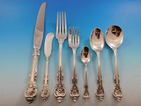 King Edward by Gorham Sterling Silver Flatware Set for 12 Service 89 pcs Dinner