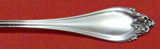 La Perle by Reed and Barton Sterling Silver Macaroni Spoon Pierced GW 9 1/2"