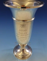 Fina Sterling Silver Vase / Trophy for Avon Sales Contest 1959 #10 (#2481)