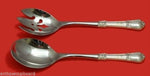 Touraine by Gorham Sterling Silver Salad Serving Set 2pc. HHWS  Custom Made 11"