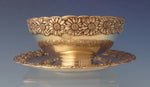 Vine by Tiffany & Co. Sterling Silver Dip Dish w/Underplate & Daisy Motif #0117