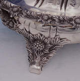 Chrysanthemum by Tiffany and Co Sterling Silver Vegetable Dish Covered (#3089)