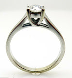 14K Gold Brilliant Cut Genuine Natural Diamond Ring (#J3265)