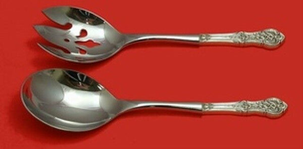 Springtime by International Sterling Silver Salad Serving Set 2pc Custom 11"
