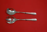 Chinon by Christofle Silverplate Salad Serving Set 2-piece HH WS Custom Made