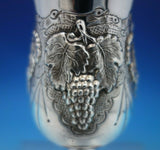 Judaica by Unknown Sterling Silver Water Goblet w/ Gold Washed Interior (#6783)