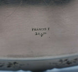 Francis I by Reed and Barton Sterling Silver Tray Oval #570A 18 5/8" (#3555)