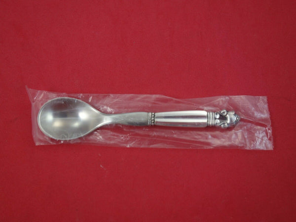 Acorn by Georg Jensen Sterling Silver Egg Spoon HH with Stainless - New 4 5/8"