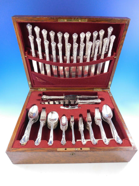 Chantilly by Gorham Sterling Silver Flatware Set for 12 Service 125 pcs Dinner