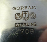 Gorham Sterling Silver Gravy Boat with Attached Underplate #709 (#2422)