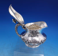 Buttercup by Gorham Sterling Silver Syrup Jug with Attached Lid #A4111 (#7017)