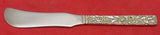 Repousse by Kirk Sterling Silver Butter Spreader FH Square Handle 5 3/8"