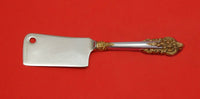Grande Baroque Gold Accents by Wallace Sterling Silver Cheese Cleaver Custom