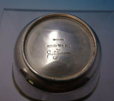 Gustev and Janson Sterling Silver Sugar and Creamer with Tray Modern 3pc (#5021)