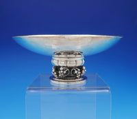 Georg Jensen Sterling Silver Compote with Pedestal Base 3-D Grapes #296E (#3676)