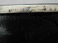 Poole Sterling Silver Cigarette Box with Liner #80 (#2463)