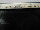 Poole Sterling Silver Cigarette Box with Liner #80 (#2463)
