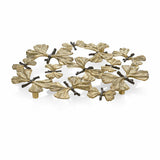 Butterfly Ginkgo by Michael Aram Goldtone Oxidized Trivet - New