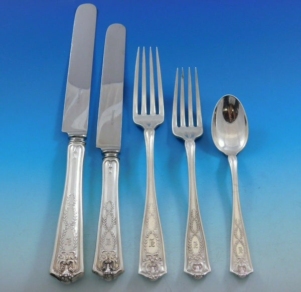 Winthrop by Tiffany Sterling Silver Flatware Set 8 Service 40 pcs Dinner