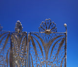 Filigree by Unknown Sterling Silver Doll House Miniature Folding Screen (#6891)