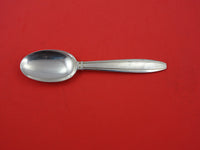 Puiforcat France Sterling Silver Dessert Spoon Silver Strapped Art Deco 6 7/8"
