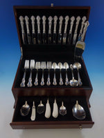 Princess Elizabeth by National Sterling Silver Flatware Set Service 78 Pieces