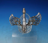 FB German Sterling Silver Crystal Sugar Basket Swan Form w/Movable Wings (#6473)