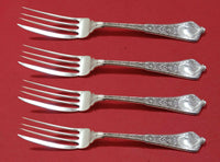 Persian by Tiffany and Co Sterling Silver Fish Fork Set AS Custom Made 7 1/8"