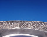 Repousse by Kirk Sterling Silver Bread Tray Hand Chased #266 13.66 ozt. (#7050)