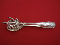 Hepplewhite Chased by Reed and Barton Sterling Silver Ice Tong w/ Eagle Claw