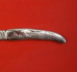 Lap Over Edge Acid Etched by Tiffany and Co Sterling Fish Knife HHAS w/ Oysters