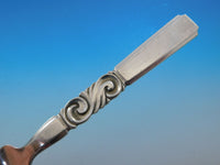 Scroll by Georg Jensen Danish Sterling Silver Flatware Set Service 56 Pieces