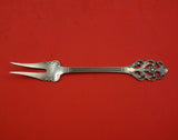 Viking Rose by Th. Marthinsen Norwegian .830 Silver Lemon Fork 4 1/4" Serving
