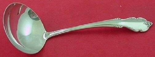 Breton Rose by International Sterling Silver Gravy Ladle 6 1/2" Serving