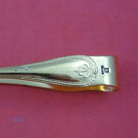 Malmaison Vermeil by Christofle Silverplate Sugar Tong 4 1/4" Serving Heirloom