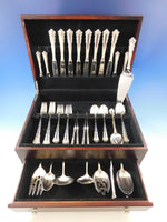 Belle Meade by Lunt Sterling Silver Flatware Set for 8 Service 56 pieces