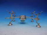 Georgian English Sterling Silver Adjustable Warming Stand with Burner (#4204)