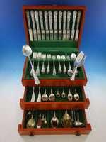 Trajan by Reed and Barton Sterling Silver Flatware Set Service 132 pcs Dinner