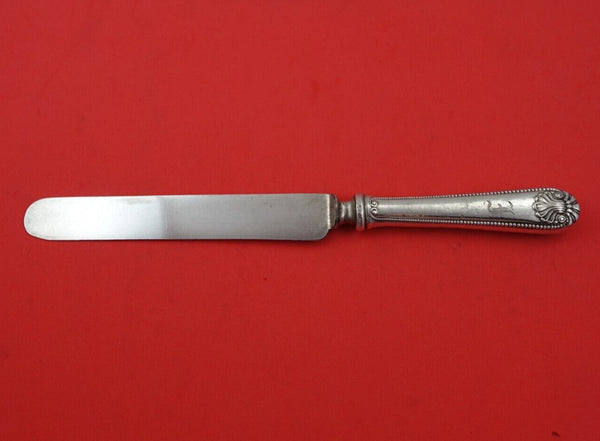 Bead by Whiting Sterling Silver Dinner Knife Blunt Silverplate Blade 9 5/8"