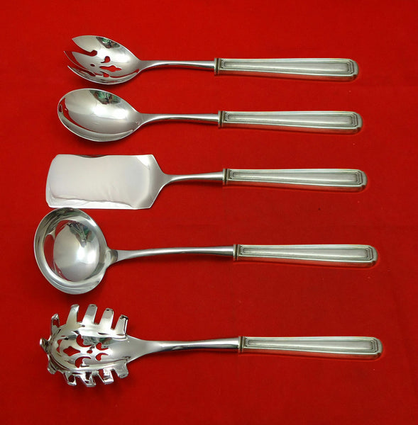 Livingston by Whiting Sterling Silver Hostess Set 5pc HHWS  Custom Made