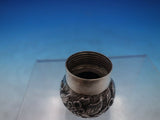CM English Victorian Sterling Silver Bottle Top Repousse Birmingham 1889 (#6607)