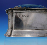 CS Harris and Sons English Sterling Silver Jewelry Box w/Pin Cushion Top (#3870)