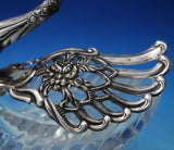 FB German Sterling Silver Crystal Sugar Basket Swan Form w/Movable Wings (#6473)