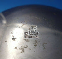 Febres Mexican Sterling Silver Tea Pot #MG-150 9" x 8" Modernistic (#5350)