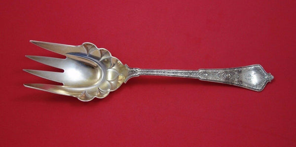 Persian by Tiffany & Co. Sterling Silver Salad Serving Fork GW Fan Shape Fluting