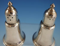 Duchin Creations Sterling Silver Salt & Pepper Shaker Pair w/Glass Liners #2550