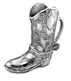 Grande Baroque Wallace Sterling Silver Cocktail Set + Texas Cowboy Boot Pitcher