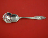 Wedgwood by International Sterling Silver Pea Spoon / Ice Spoon Pierced 8 3/4"